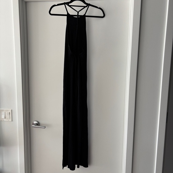 Forever 21 Black Open Back Maxi dress - Picture 1 of 4